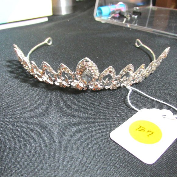 Accessories - B7-Royal Princess Crystal Swag Tiara
